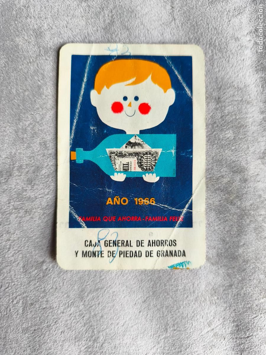 Coleccionismo Calendarios: CALENDARIO FOURNIER 1966 CAJA GENERAL DE AHORROS DE GRANADA