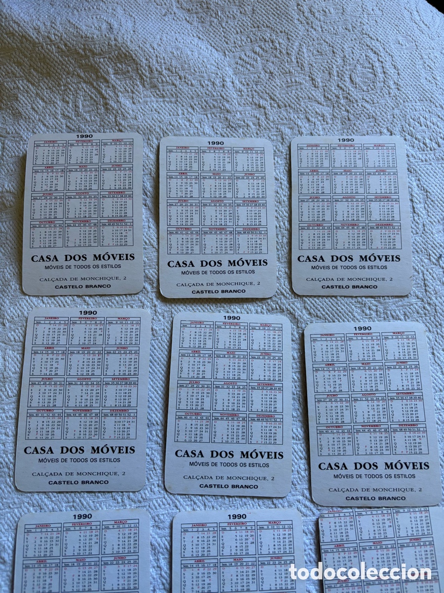 Coleccionismo calendarios: Calend&aacute;rios Batman 1990 - Foto 6