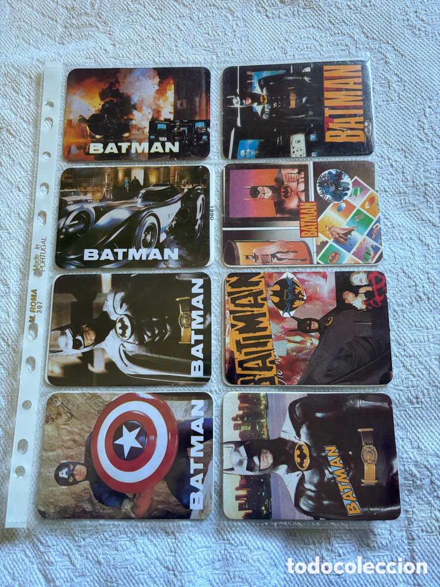 Coleccionismo calendarios: Calend&aacute;rios Batman 1990 - Foto 8