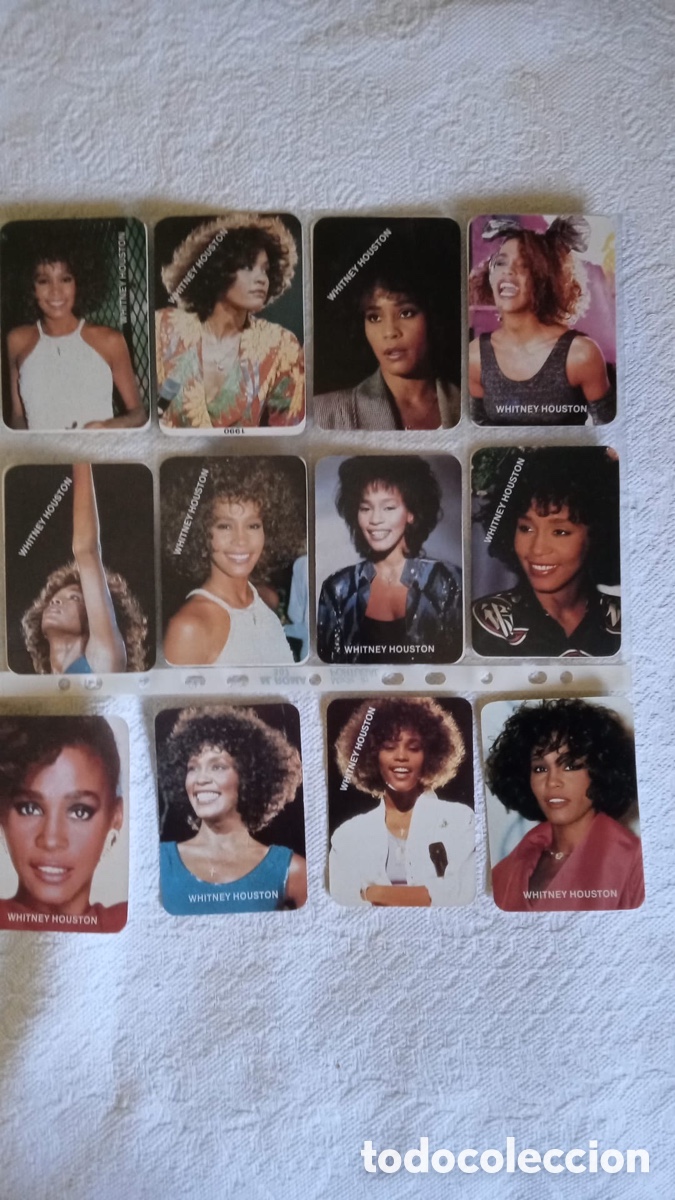 Coleccionismo calendarios: Whitney Houston 1990 - Foto 1