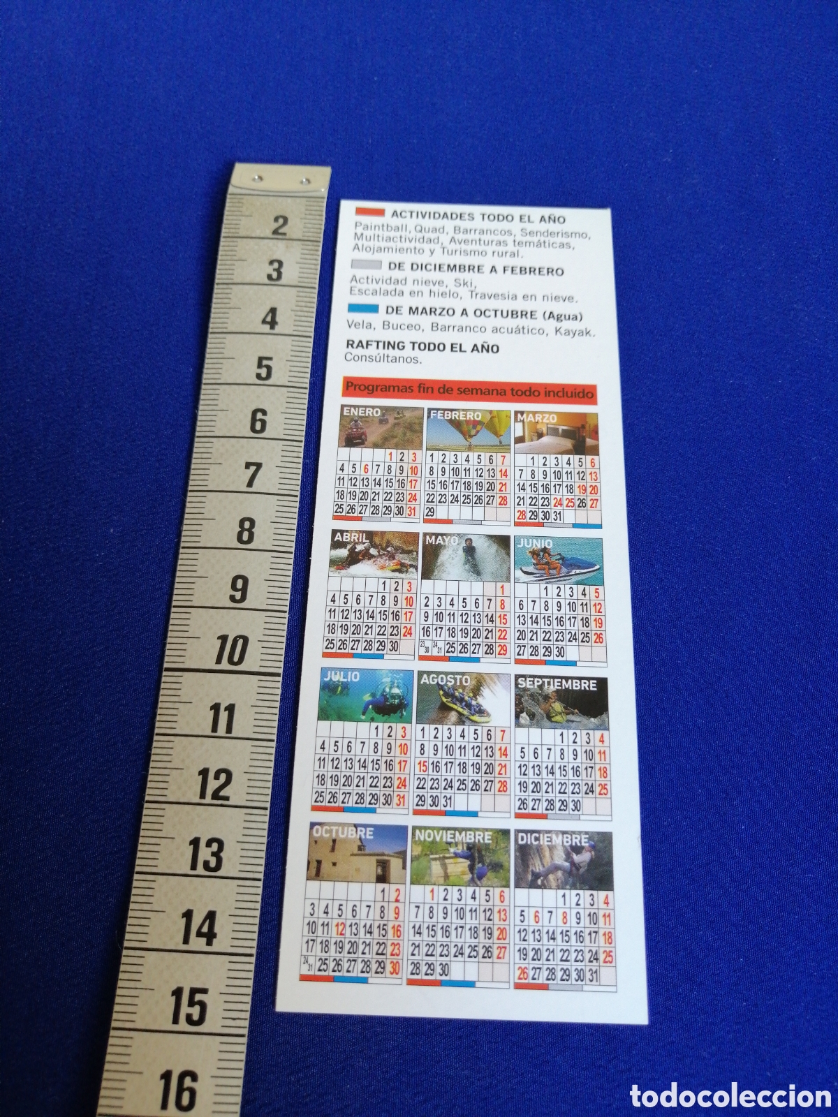 Coleccionismo calendarios: RUYING.ES CALENDARIO - Foto 2