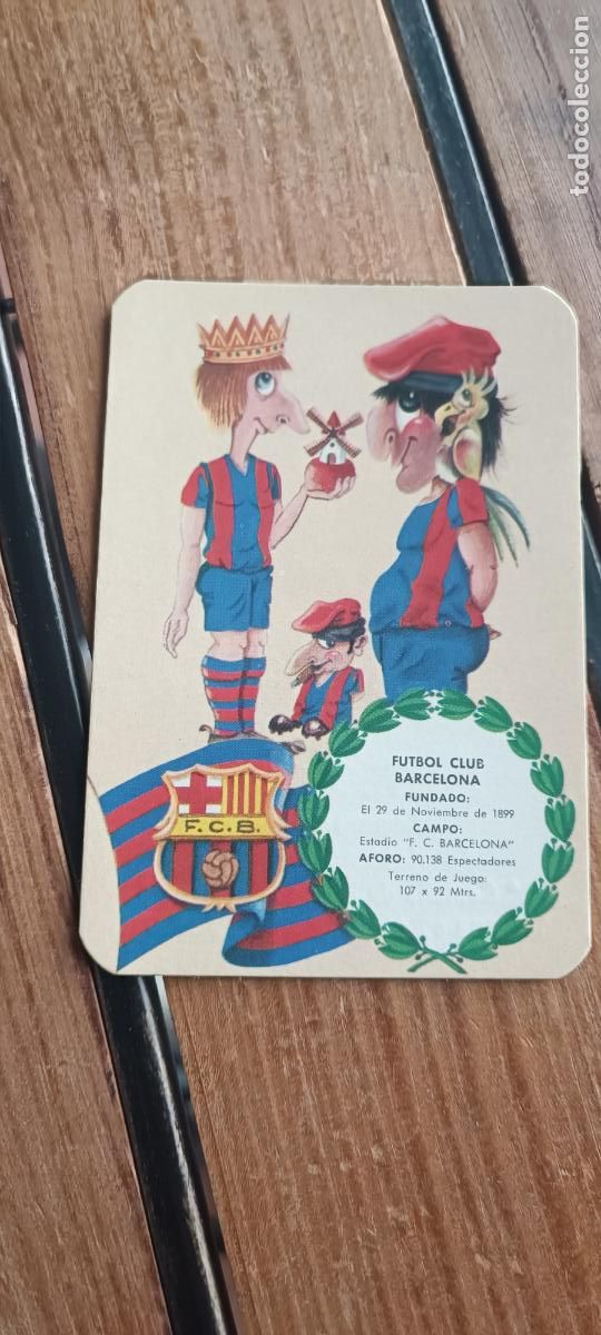 Coleccionismo Calendarios: CALENDARIO DEL FUTBOL CLUB BARCELONA 1978
