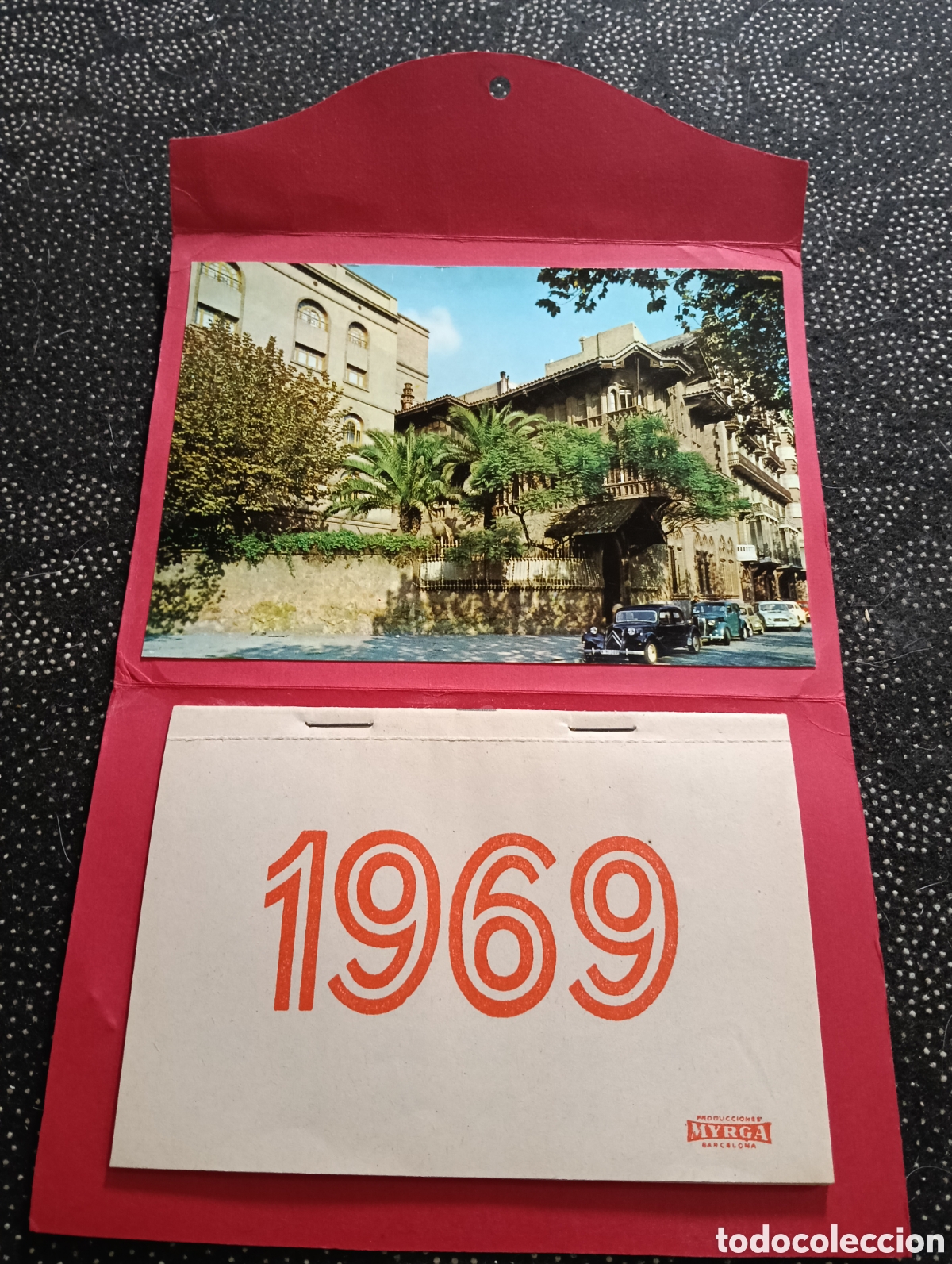 Coleccionismo Calendarios: 1969 La&nbsp;empresa Myrga es conocida por la fabricaci&oacute;n de agendas, dietarios y tacos de sobremesa.