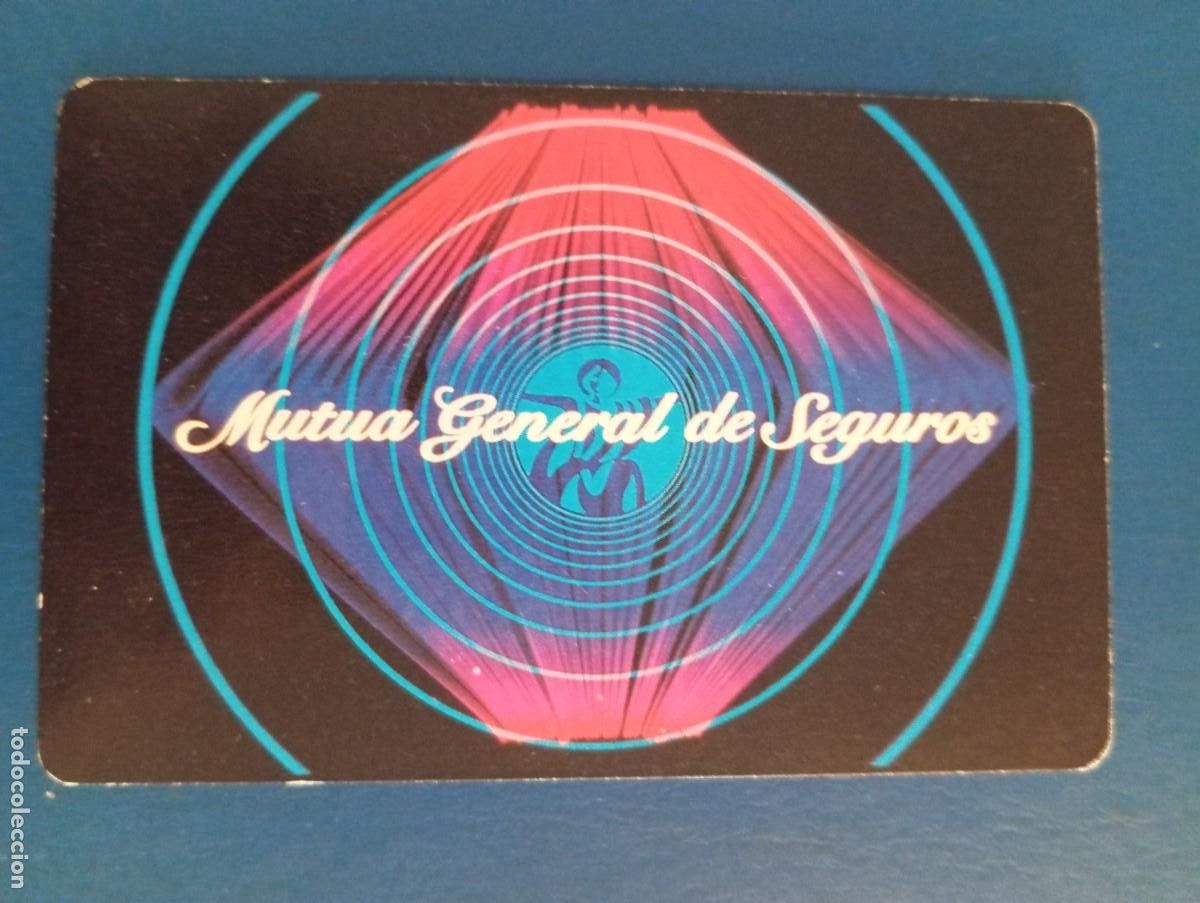 Coleccionismo Calendarios: 1 CALENDARIO ** MUTUA GENERAL DE SEGUROS** . A&Ntilde;O.1989