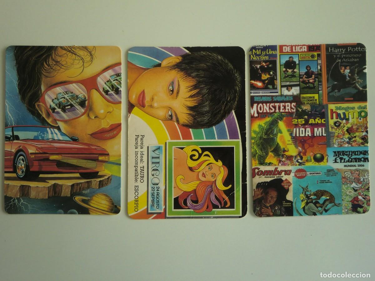 Sammeln von Kalendern: Lote de 3 calendarios de COCHE, SIGNO DEL ZOD&Iacute;ACO y C&Oacute;MICS. A&ntilde;os 1992, 1993 y 2024. Como nuevos