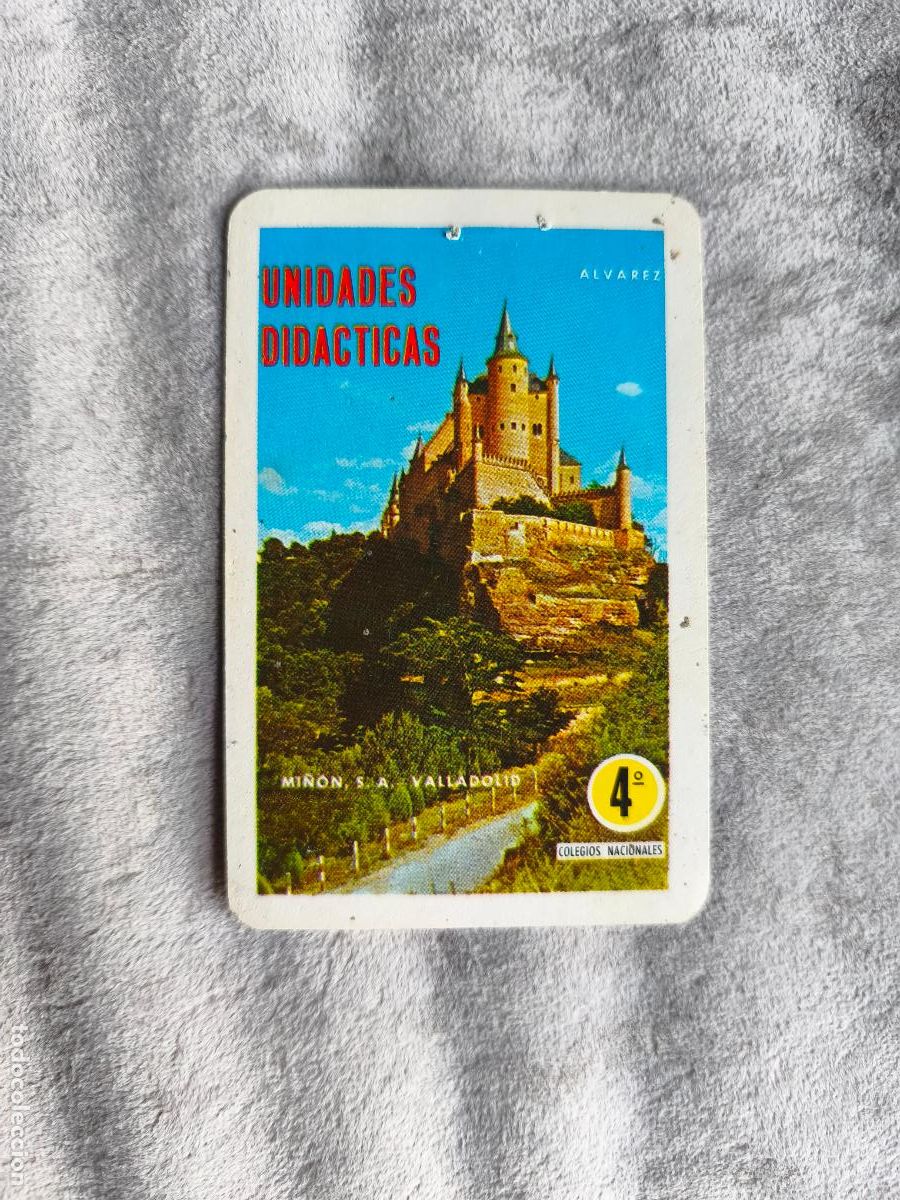 Coleccionismo Calendarios: CALENDARIO FOURNIER 1970 UNIDADES DIDACTICAS ALVAREZ 4&ordm;