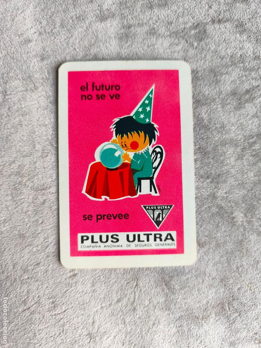 Coleccionismo Calendarios: CALENDARIO FOURNIER 1972 PLUS ULTRA SEGUROS