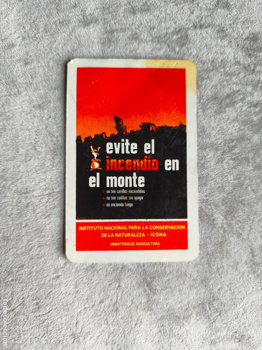 Coleccionismo Calendarios: CALENDARIO FOURNIER 1974 ICONA INSTITUTO NACIONAL PARA LA CONSERVACION DE LA NATURALEZA