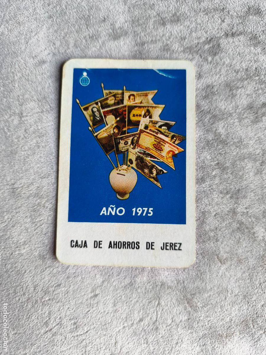 Coleccionismo Calendarios: CALENDARIO FOURNIER 1975 CAJA DE AHORROS DE JEREZ