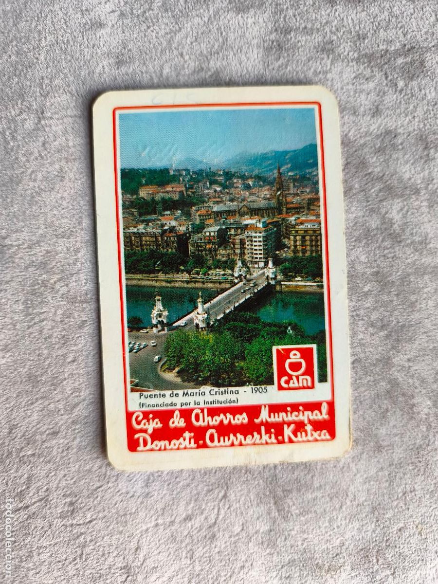 Coleccionismo Calendarios: CALENDARIO FOURNIER 1979 CAJA DE AHORROS MUNICIPAL DONOSTI