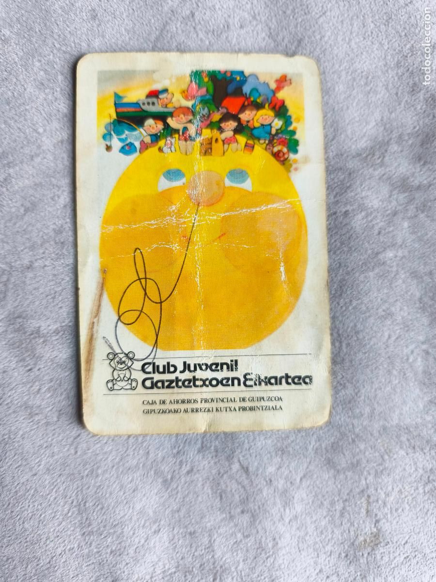 Coleccionismo Calendarios: CALENDARIO FOURNIER 1980 CLUB JUVENIL - CAJA DE AHORROS PROVINCIAL DE GUIPUZCOA