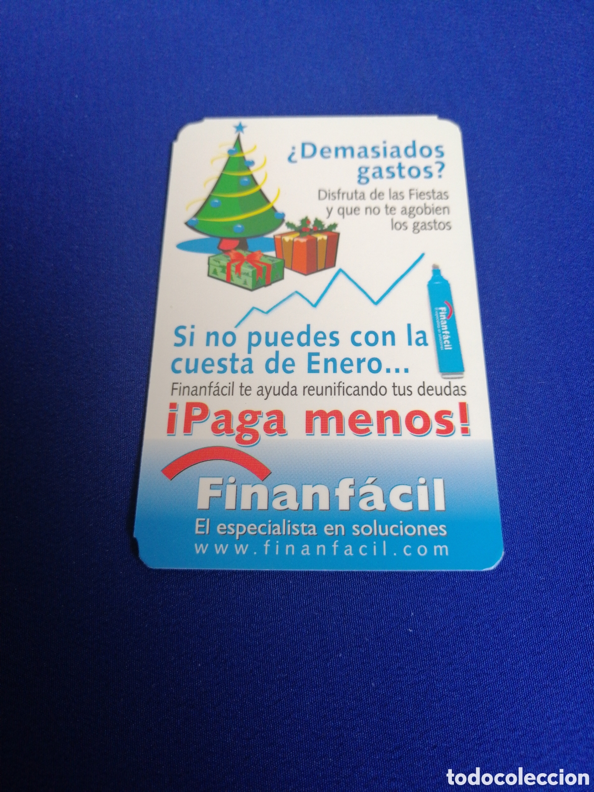 Coleccionismo calendarios: FINANFACIL A&Ntilde;O 2008 CALENDARIO - Foto 1