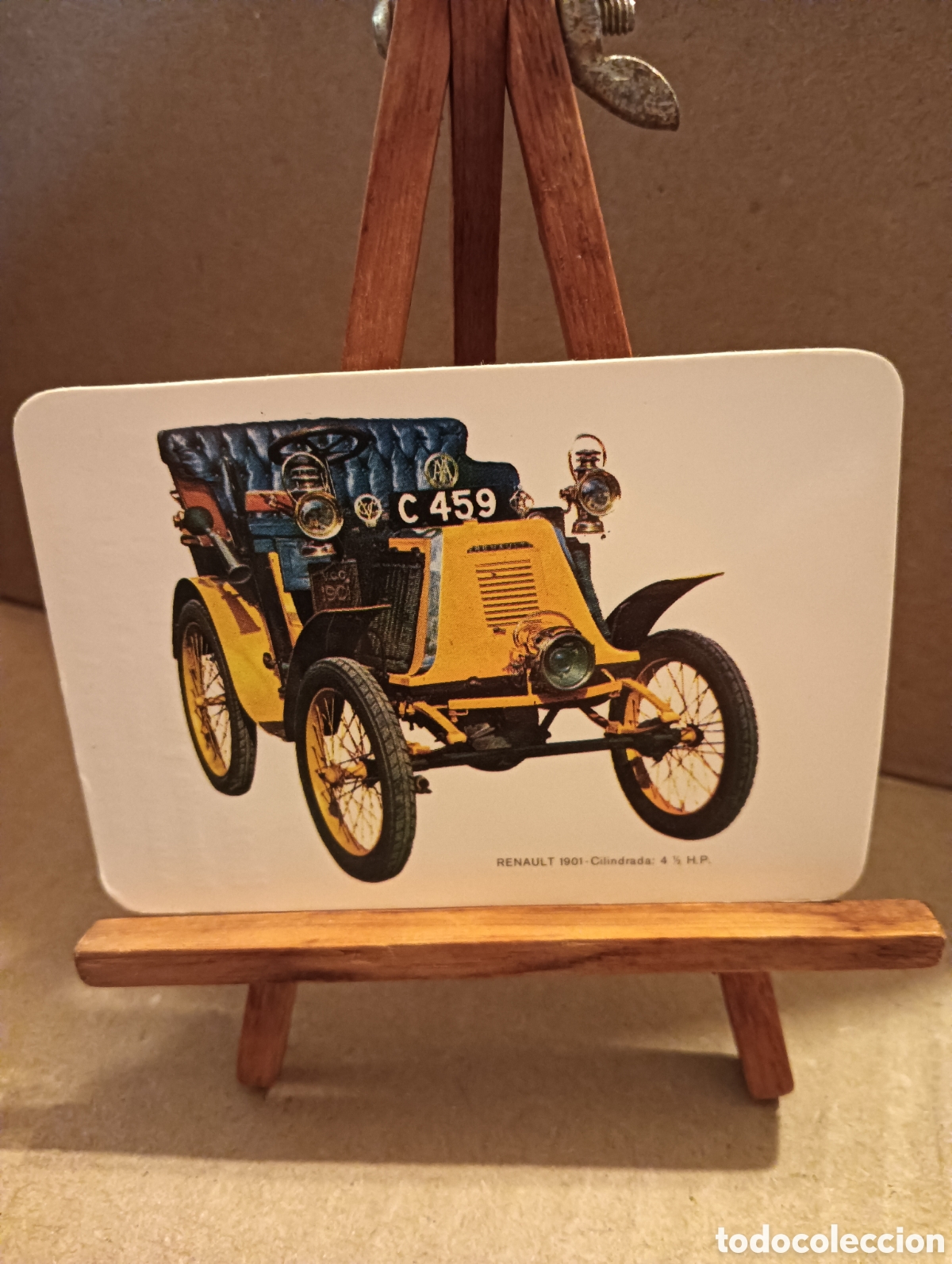 Coleccionismo Calendarios: Calendario serie Autos.