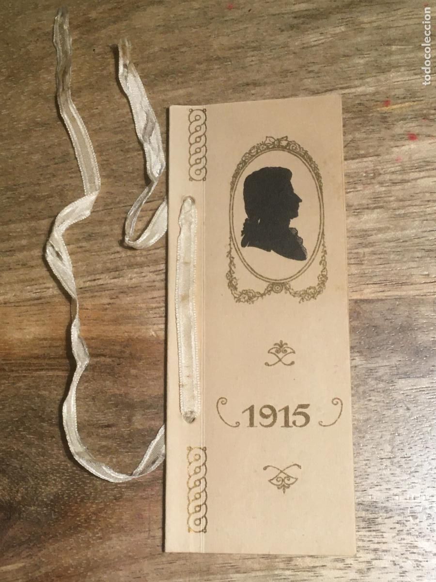 Coleccionismo Calendarios: calendario frances original 1915 librito
