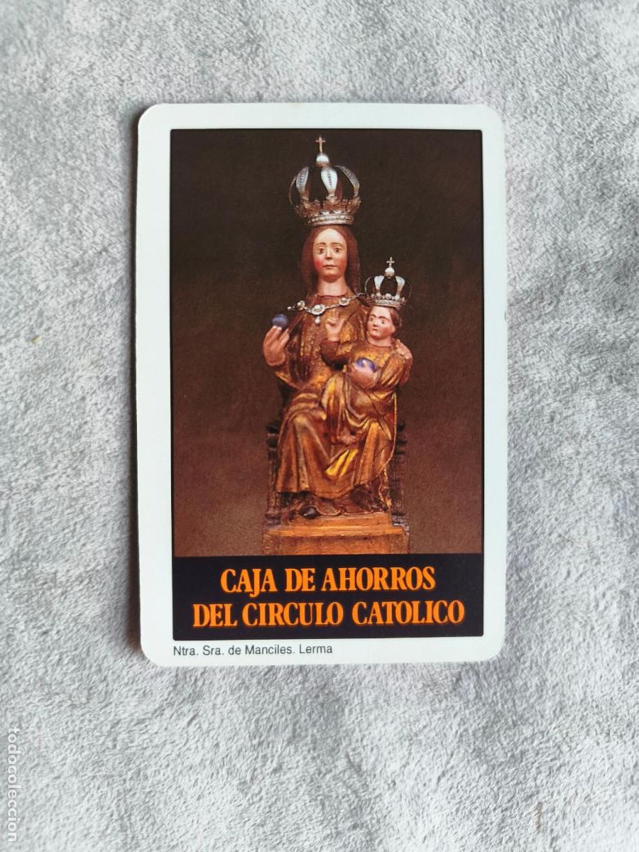 Coleccionismo Calendarios: CALENDARIO FOURNIER 1995 CAJA DE AHORROS DEL CIRCULO CATOLICO