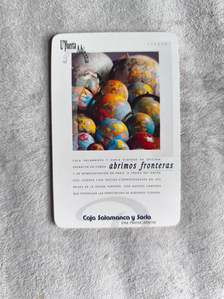 Coleccionismo Calendarios: CALENDARIO FOURNIER 1997 CAJA SALAMANCA Y SORIA