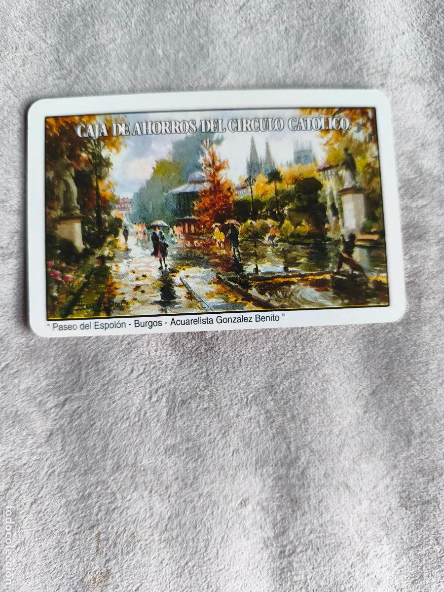 Coleccionismo Calendarios: CALENDARIO FOURNIER 1996 CAJA DE AHORROS DEL CIRCULO CATOLICO