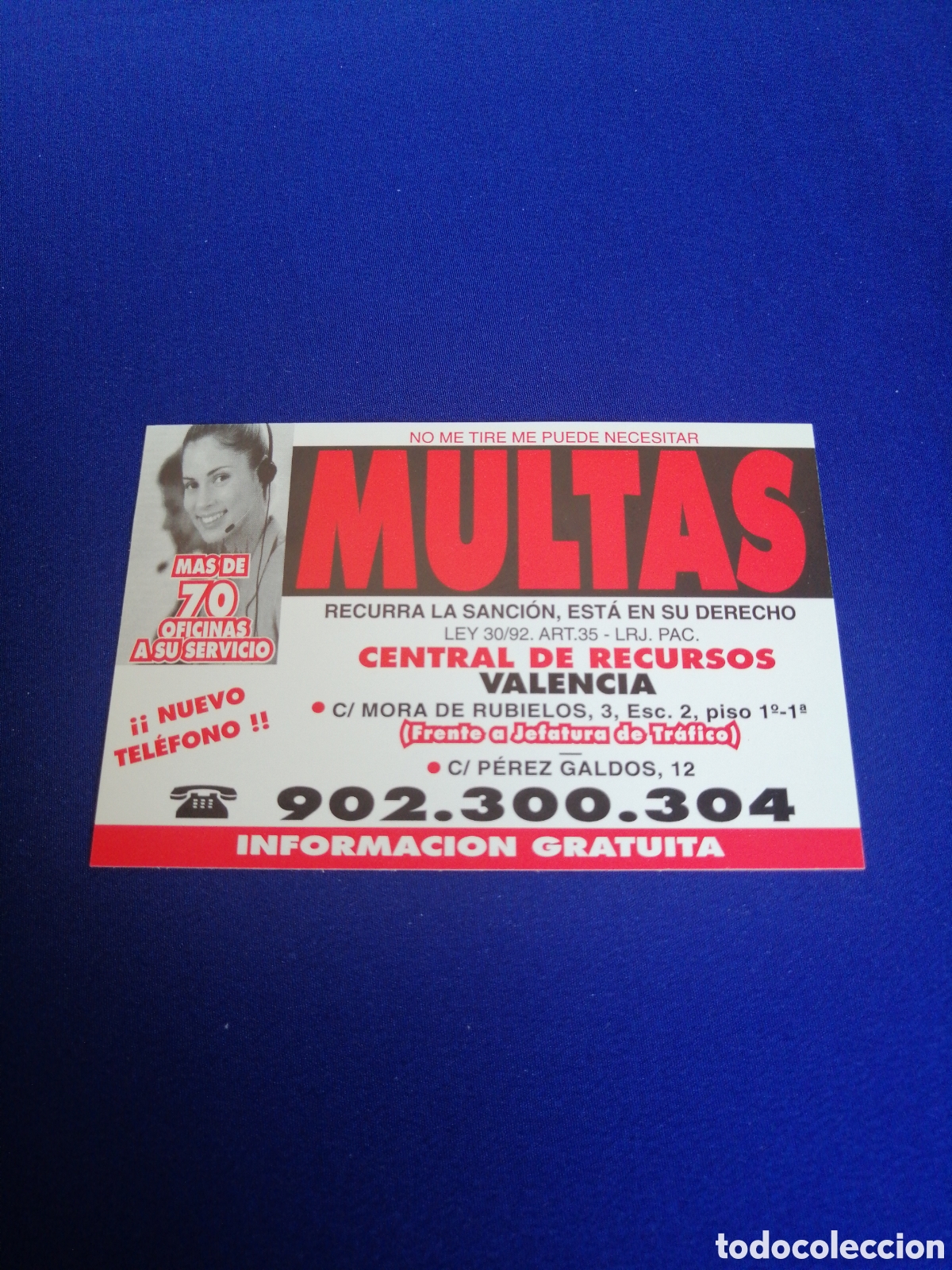 Coleccionismo calendarios: MULTAS A&Ntilde;O 2000 CALENDARIO - Foto 1