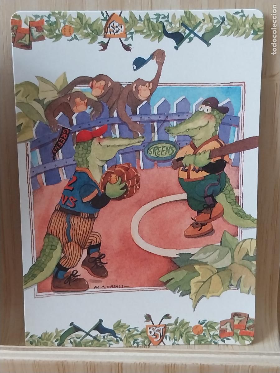 Coleccionismo Calendarios: BEISBOL COCODRILOS ILUSTRACION 2002 CALENDARIO PUBLI TINTA CHINA MADRID PAPELERIA