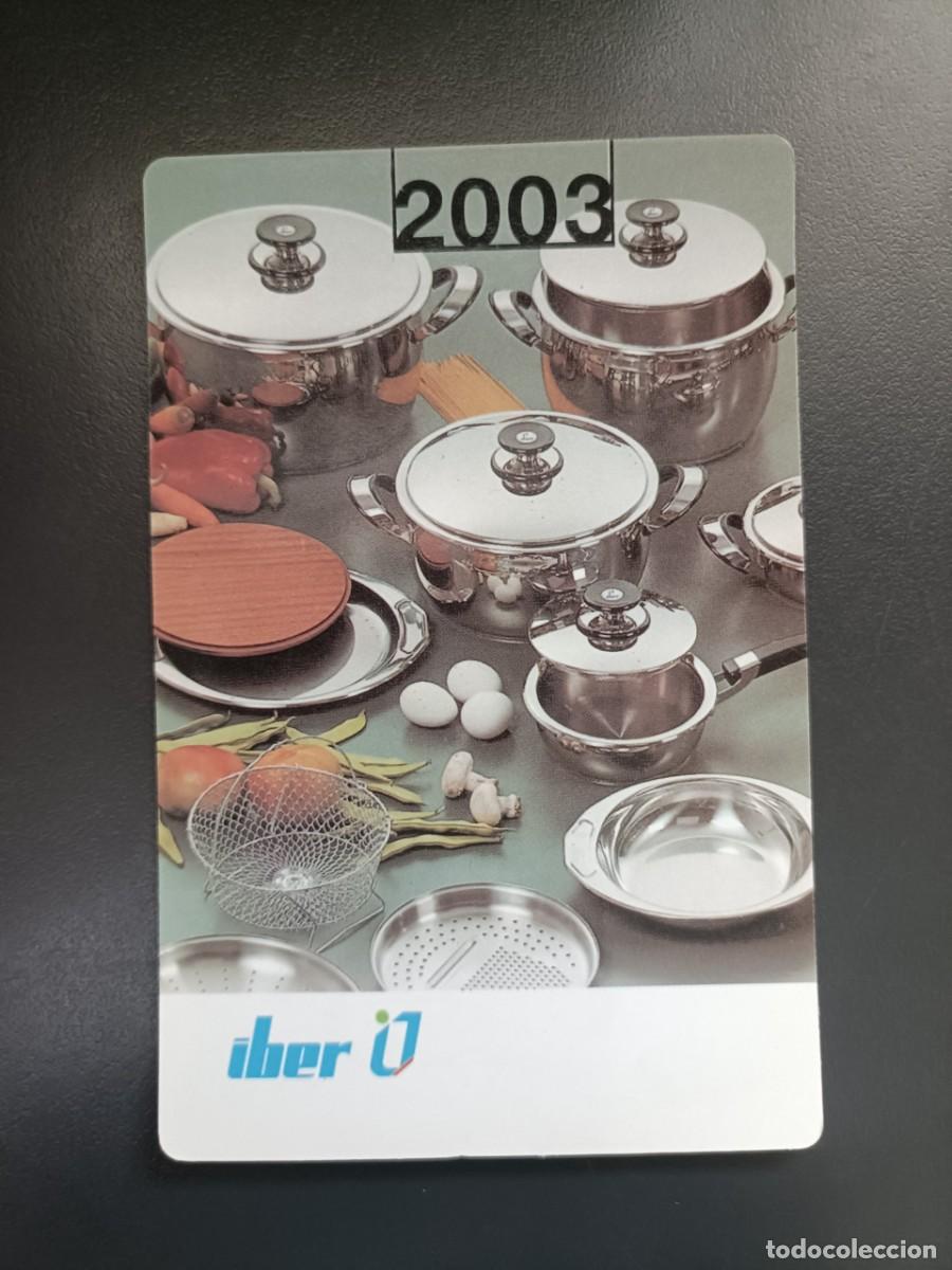 Coleccionismo calendarios: CALENDARIO BOLSILLO - A&Ntilde;O 2003 - IBER - Foto 1
