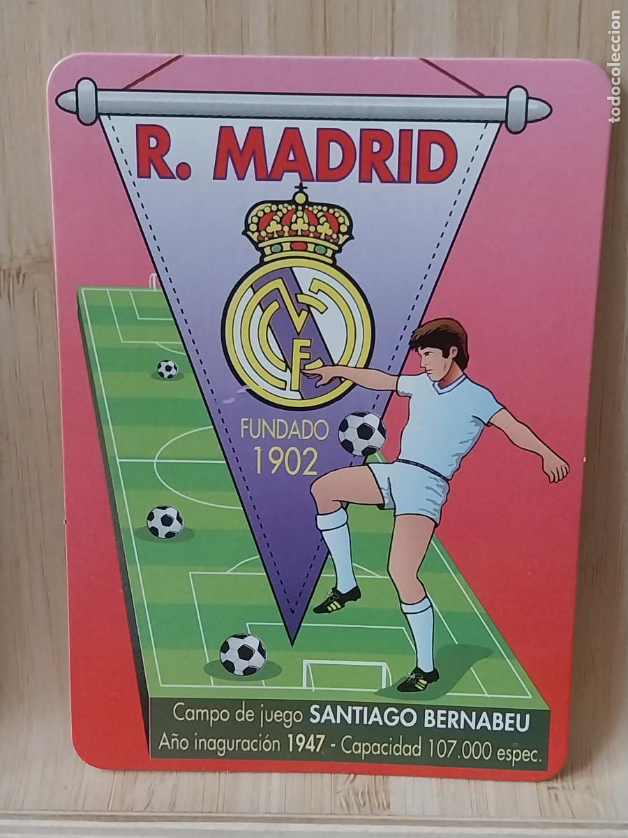 Coleccionismo Calendarios: ILUSTRACION REAL MADRID BERNABEU CALENDARIO 1998 PUBLI HOSPEDERIA CASA MATI CACERES BO 701