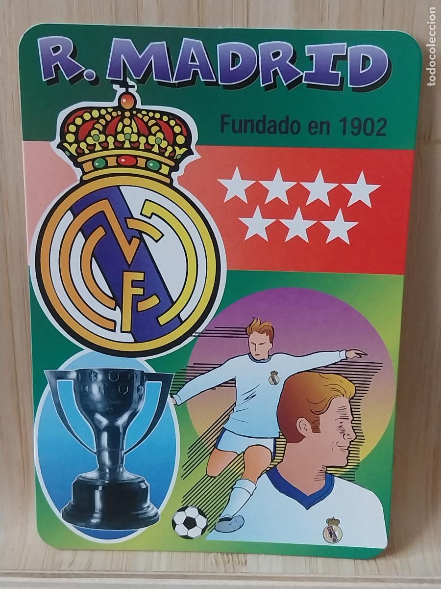 Coleccionismo Calendarios: ILUSTRACION REAL MADRID CALENDARIO 2000 PUBLI CAFETERIA VIMAR REF 2007