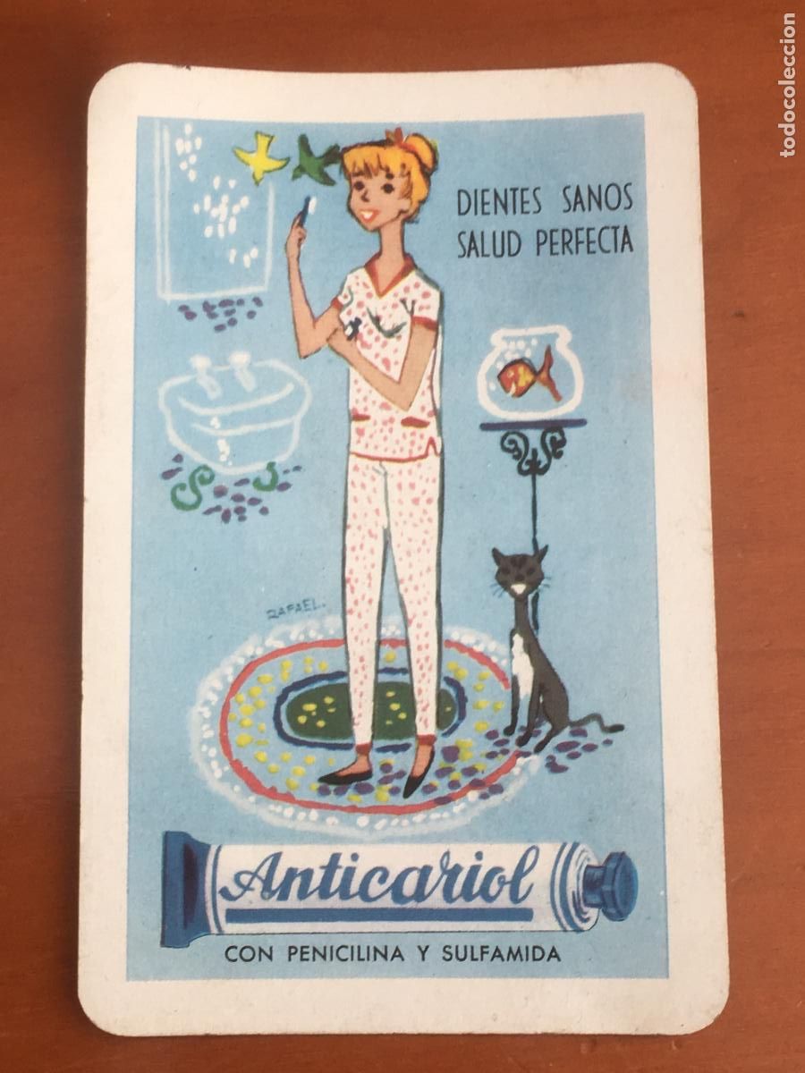 Collezionismo Calendari: fournier anticariol calendario original 1959