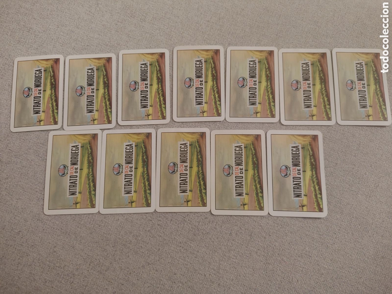 Coleccionismo Calendarios: Lote calendarios Fournier Nitrato de cal de Noruega. 1964-1965