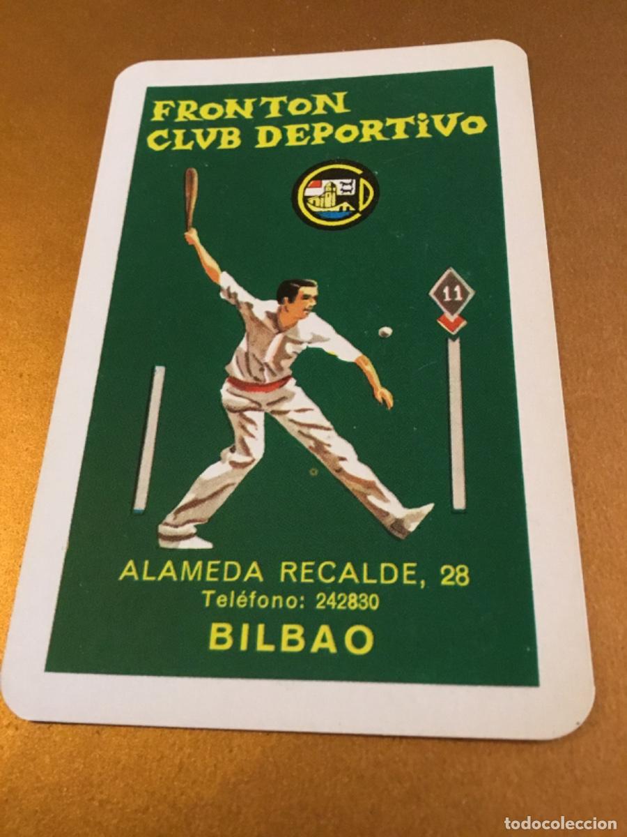 Coleccionismo Calendarios: Calendario Fournier. Front&oacute;n Club Deportivo Alameda Recalde Bilbao 1976 ,impecable