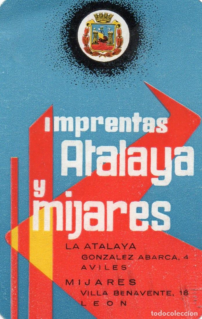 Coleccionismo Calendarios: Calendario de Publicidad 1966 - IMPRENTAS ATALAYA Y MIJARES
