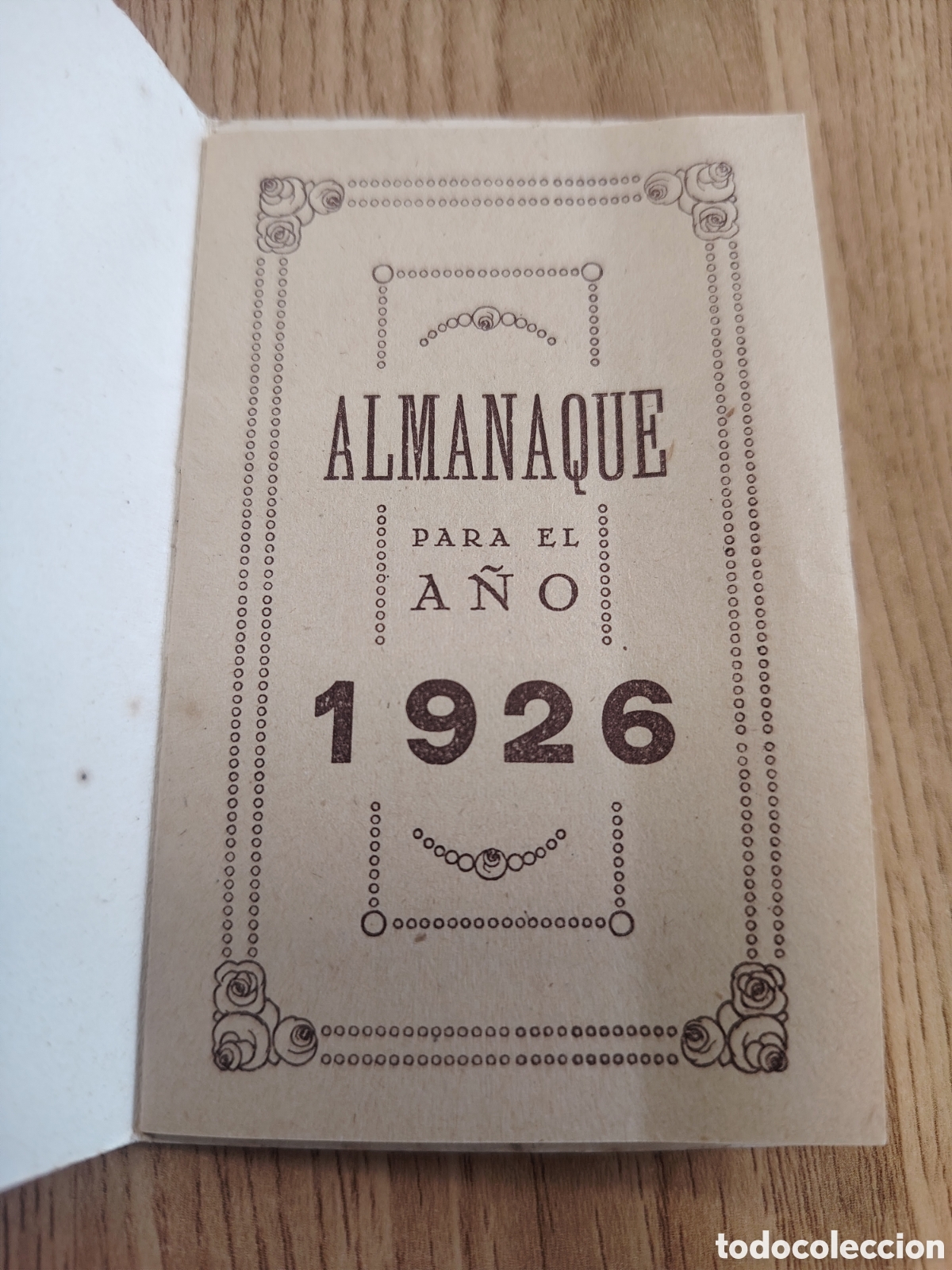Coleccionismo calendarios: Almanaque 1926 completo - Foto 3