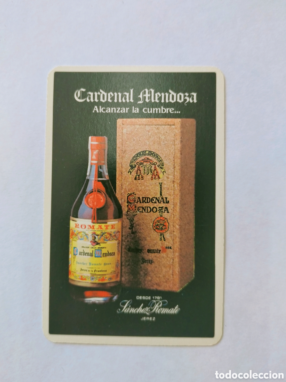 Coleccionismo Calendarios: Calendario fournier 1984 Cardenal Mendoza es