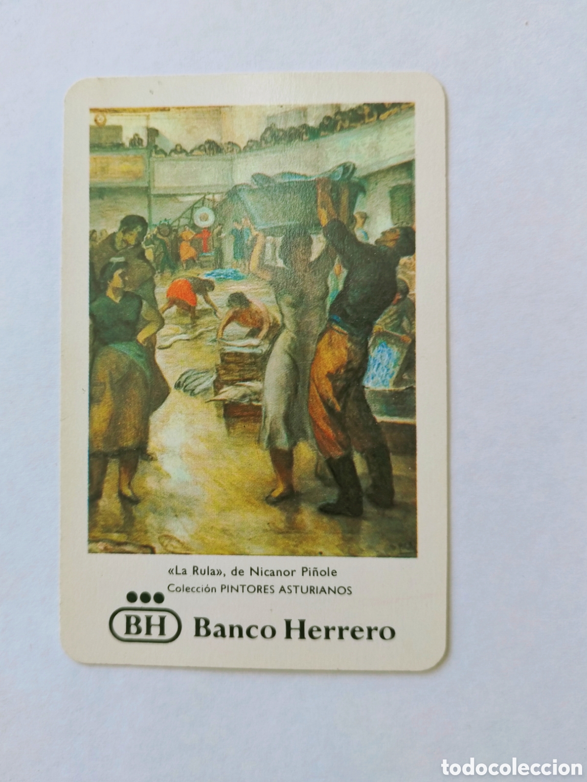 Collectionnisme Calendriers: Calendario fournier 1984 banco Herrero