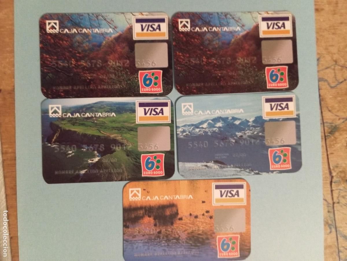 Coleccionismo Calendarios: 5 CALENDARIOS DE .** CAJA CANTABRIA ** A&Ntilde;O 2004