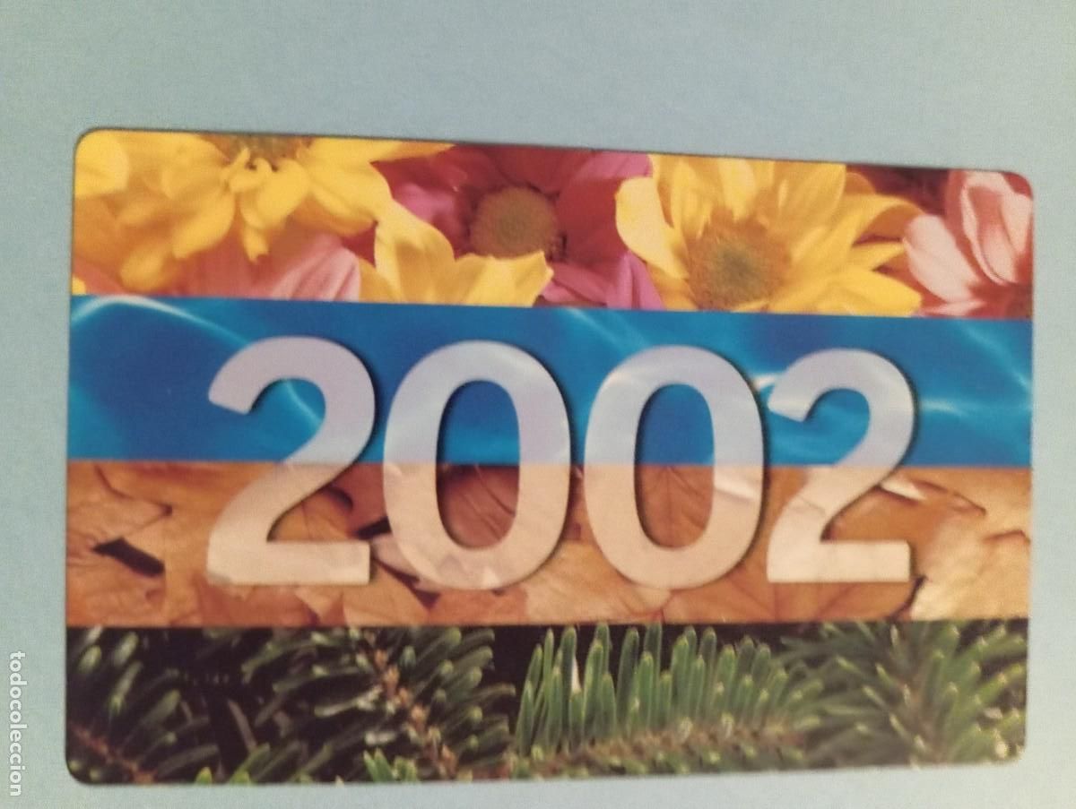 Coleccionismo Calendarios: 1 CALENDARIO DE .** CAJA CATALUNYA ** A&Ntilde;O 2002