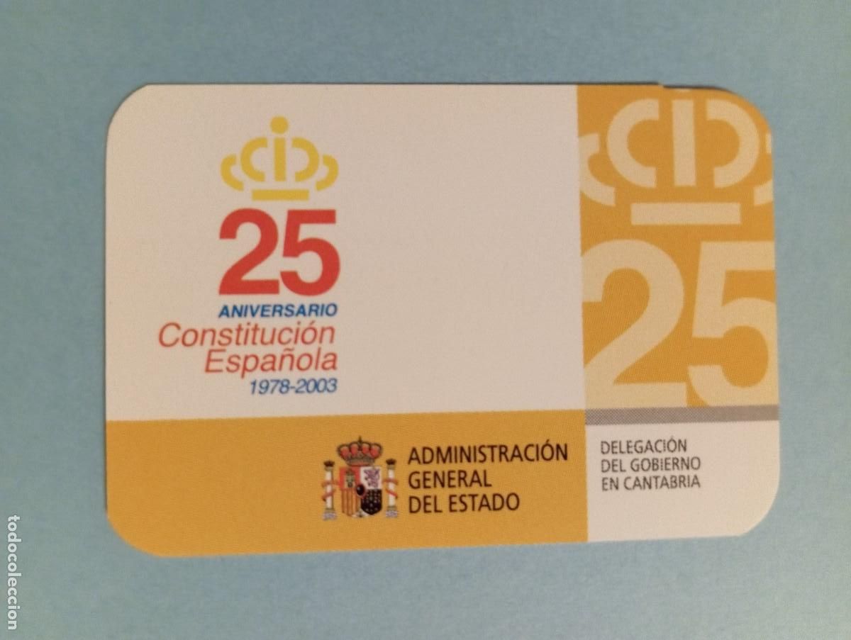 Coleccionismo Calendarios: 1 CALENDARIO DE ** 25 A&Ntilde;OS CONSTITUCION ESPA&Ntilde;OLA ** A&Ntilde;O 2004