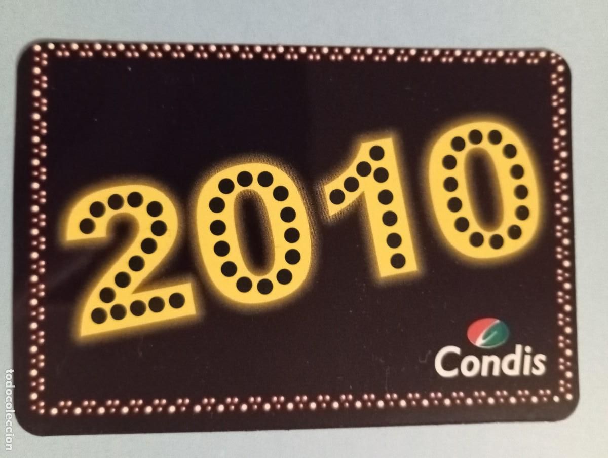 Coleccionismo Calendarios: 1 CALENDARIO DE ** CONDIS . ** . A&Ntilde;O 2010