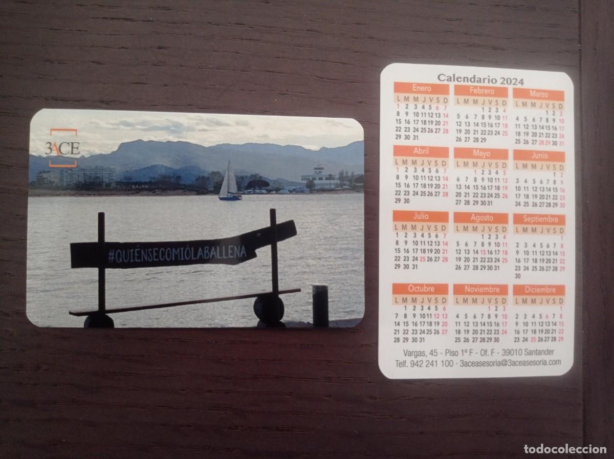 Coleccionismo Calendarios: CALENDARIO PUBLICITARIO. ASESOR&Iacute;A 3ACE. SANTANDER. A&Ntilde;O 2024