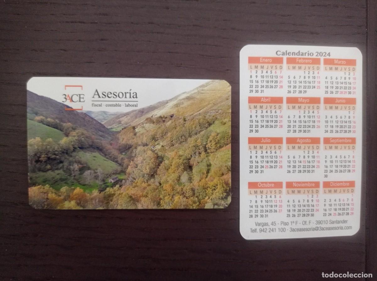 Coleccionismo Calendarios: CALENDARIO PUBLICITARIO. ASESOR&Iacute;A 3ACE. SANTANDER. A&Ntilde;O 2024