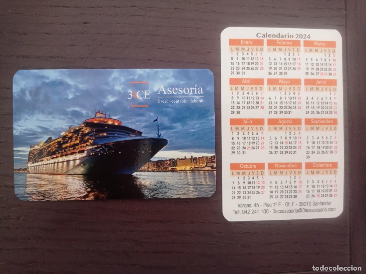Coleccionismo Calendarios: CALENDARIO PUBLICITARIO. ASESOR&Iacute;A 3ACE. SANTANDER. A&Ntilde;O 2024
