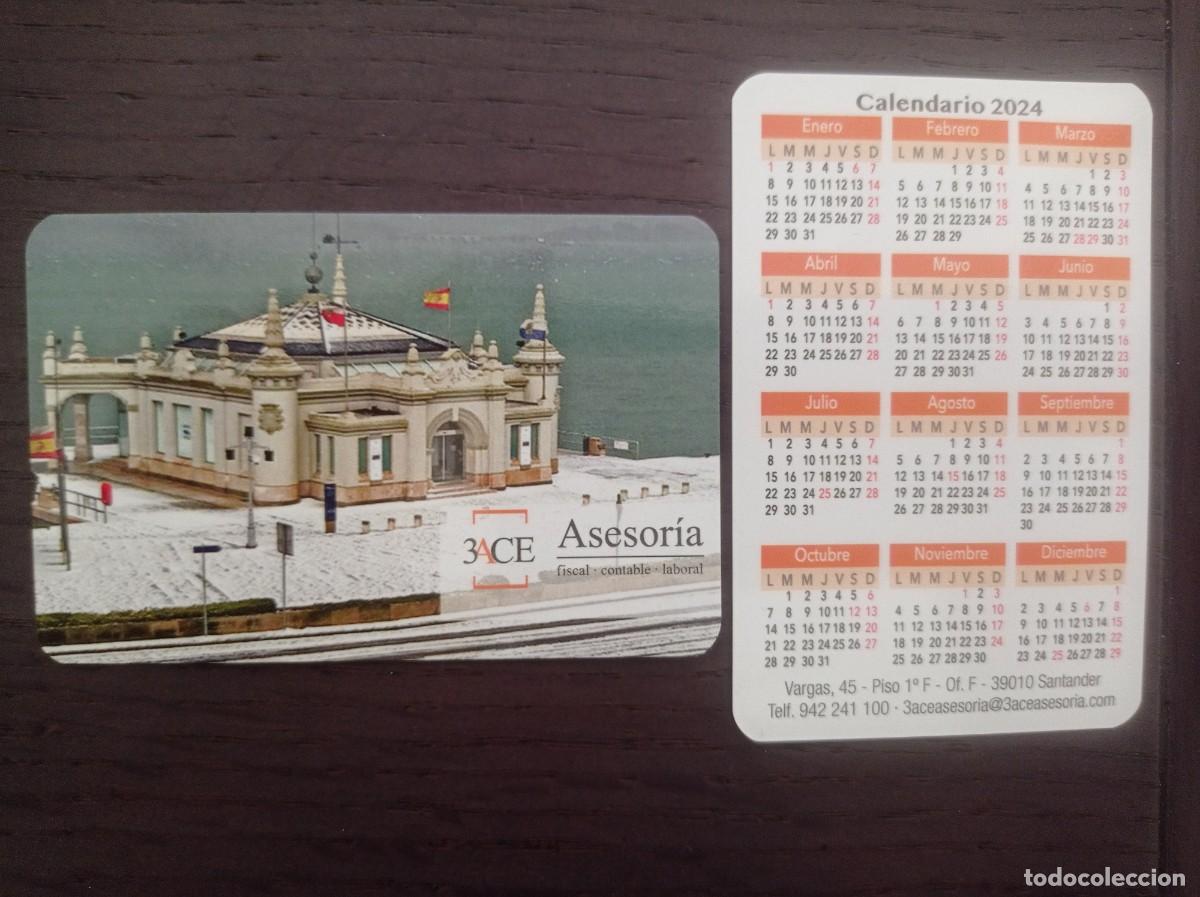 Coleccionismo Calendarios: CALENDARIO PUBLICITARIO. ASESOR&Iacute;A 3ACE. SANTANDER. A&Ntilde;O 2024
