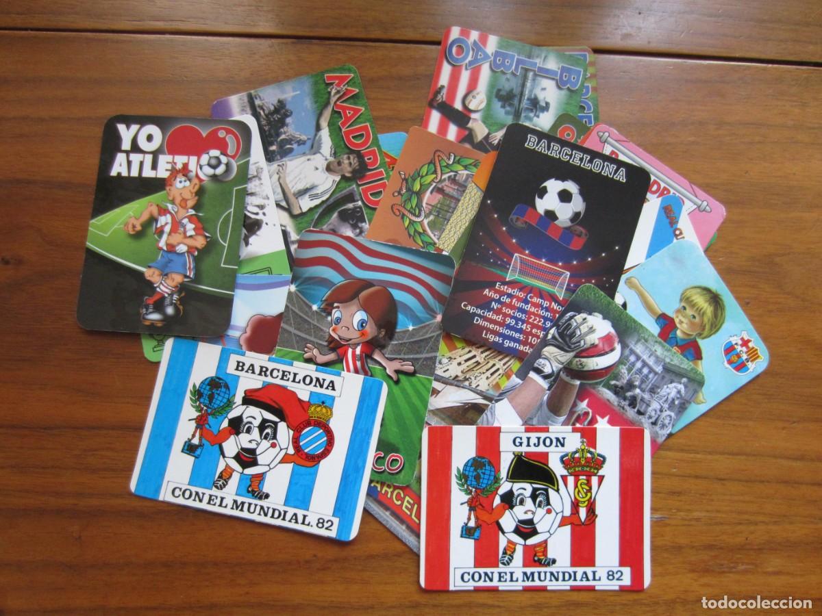 Coleccionismo Calendarios: LOTE DE 24 CALENDARIOS DE BOLSILLO-FUTBOL-DE SERIE-