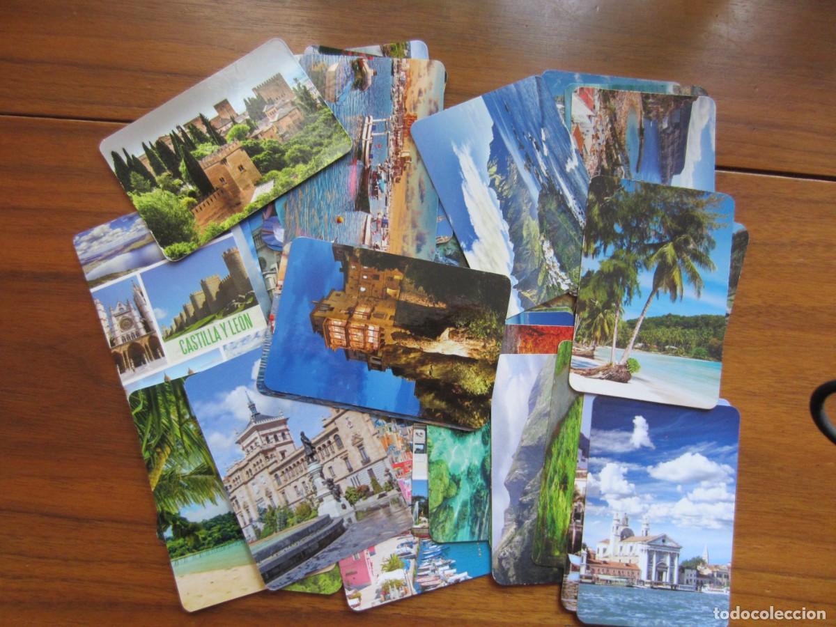 Coleccionismo Calendarios: LOTE DE 38 CALENDARIOS DE BOLSILLO-PAISAJES-DE SERIE