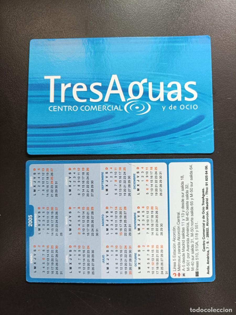 Coleccionismo Calendarios: CALENDARIO BOLSILLO - A&Ntilde;O 2005 - CENTRO COMERCIAL TRES AGUAS - ALCORC&Oacute;N