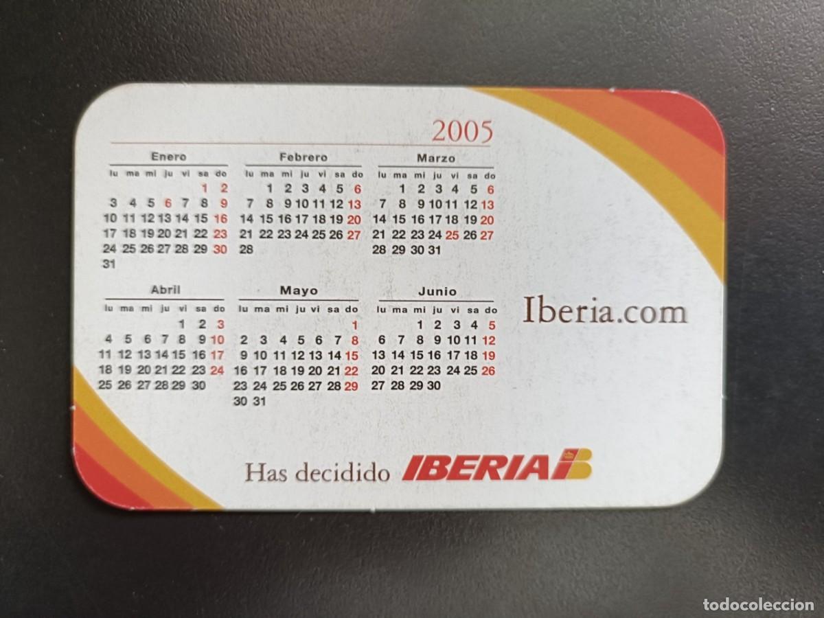 Coleccionismo Calendarios: CALENDARIO BOLSILLO - A&Ntilde;O 2005 - IBERIA - COMPA&Ntilde;&Iacute;A A&Eacute;REA