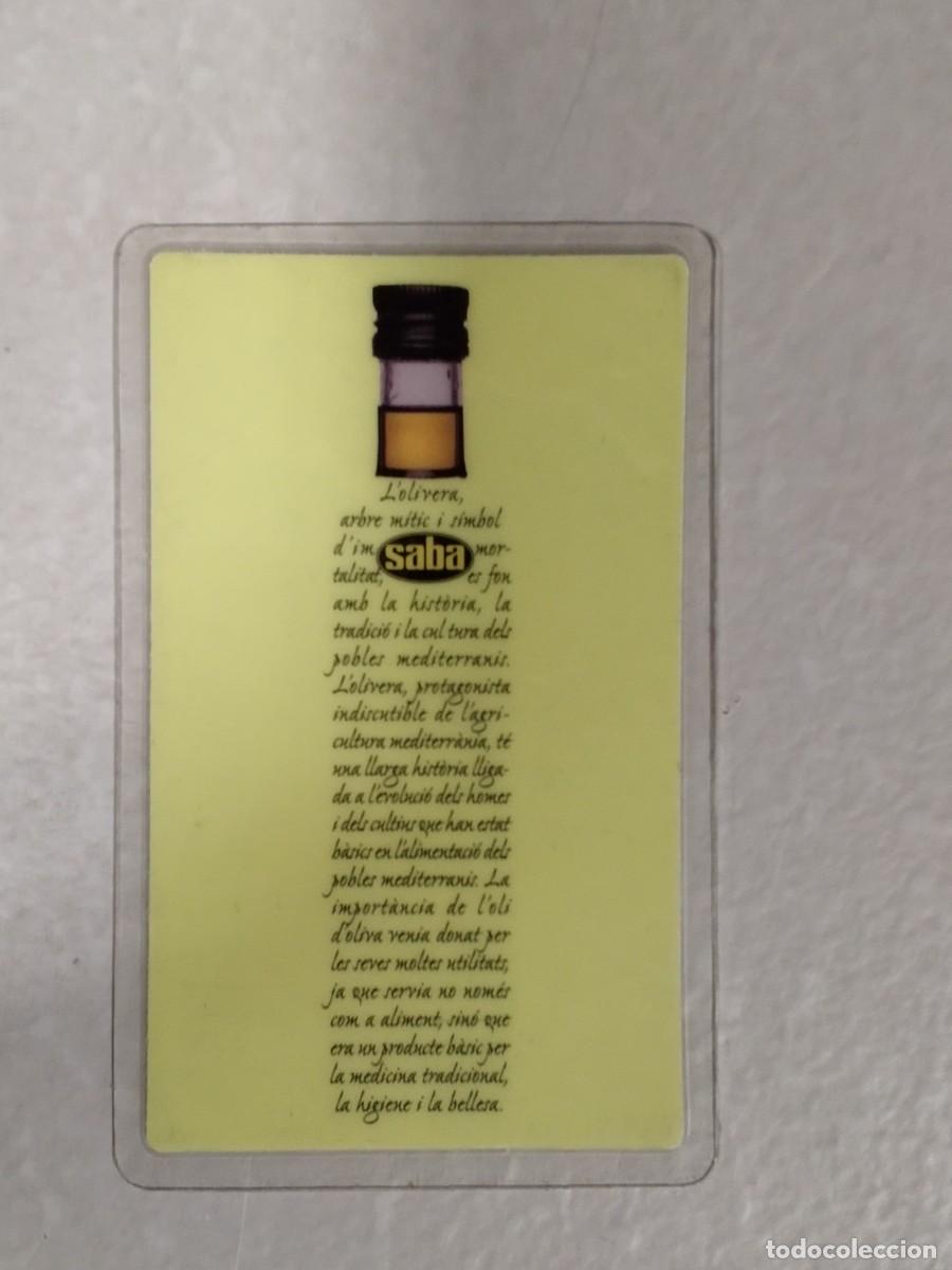 Coleccionismo Calendarios: CALENDARIO BOLSILLO - A&Ntilde;O 2005 - ACEITE SABA - PLASTIFICADO