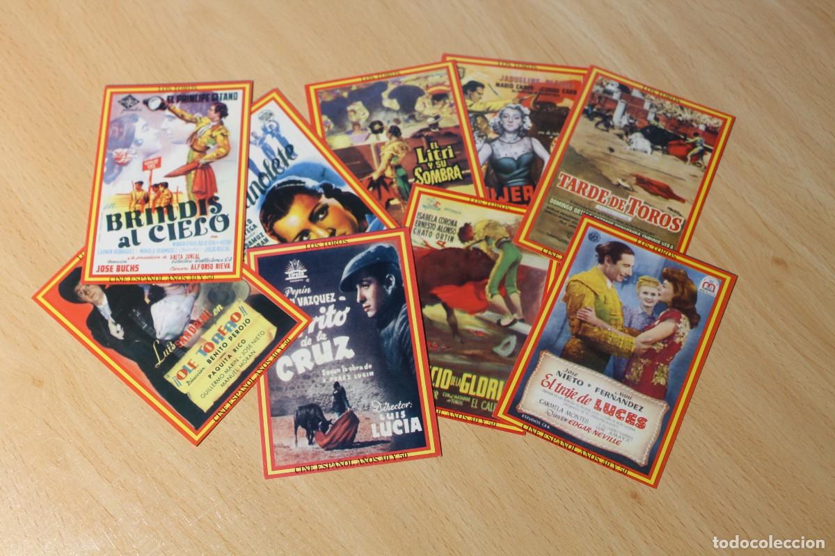 Coleccionismo Calendarios: GRUPO DE 9 CALENDARIOS DE BOLSILLO ESPA&Ntilde;OLES. CARTELES DE PELICULAS DE TOROS. A&Ntilde;O 2002.