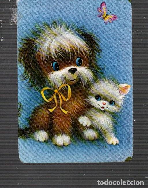 Coleccionismo Calendarios: CALENDARIO DE CLB. N&ordm; 1529 DEL A&Ntilde;O 1988 SIN PUBLICIDAD BONITO PAREJA DE PERROS