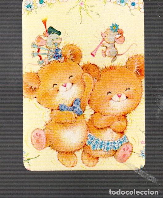 Coleccionismo Calendarios: CALENDARIO DE CLB. N&ordm; 1530 DEL A&Ntilde;O 1988 SIN PUBLICIDAD BONITO PAREJA DE OSOS