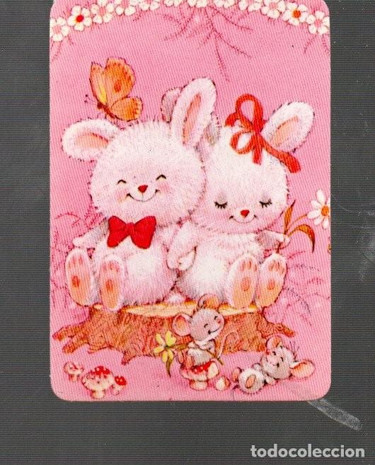 Coleccionismo Calendarios: CALENDARIO DE CLB. N&ordm; 1533 DEL A&Ntilde;O 1988 SIN PUBLICIDAD BONITO PAREJA CONEJOS